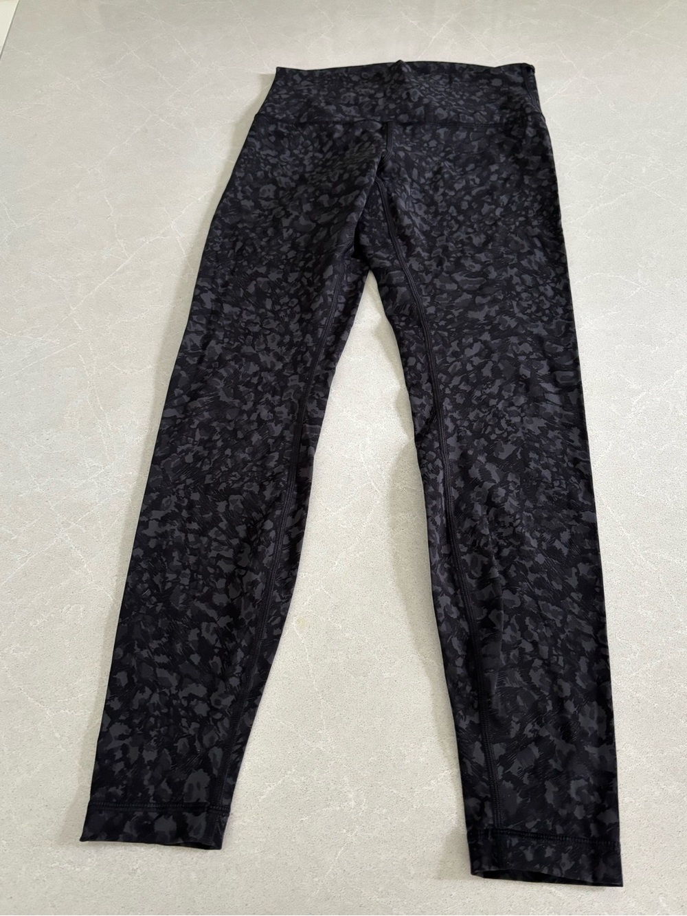 LULULEMON Wunder Under HR Tight 28” Heritage 365 Camo Deep Coal Gray 8 Luxury